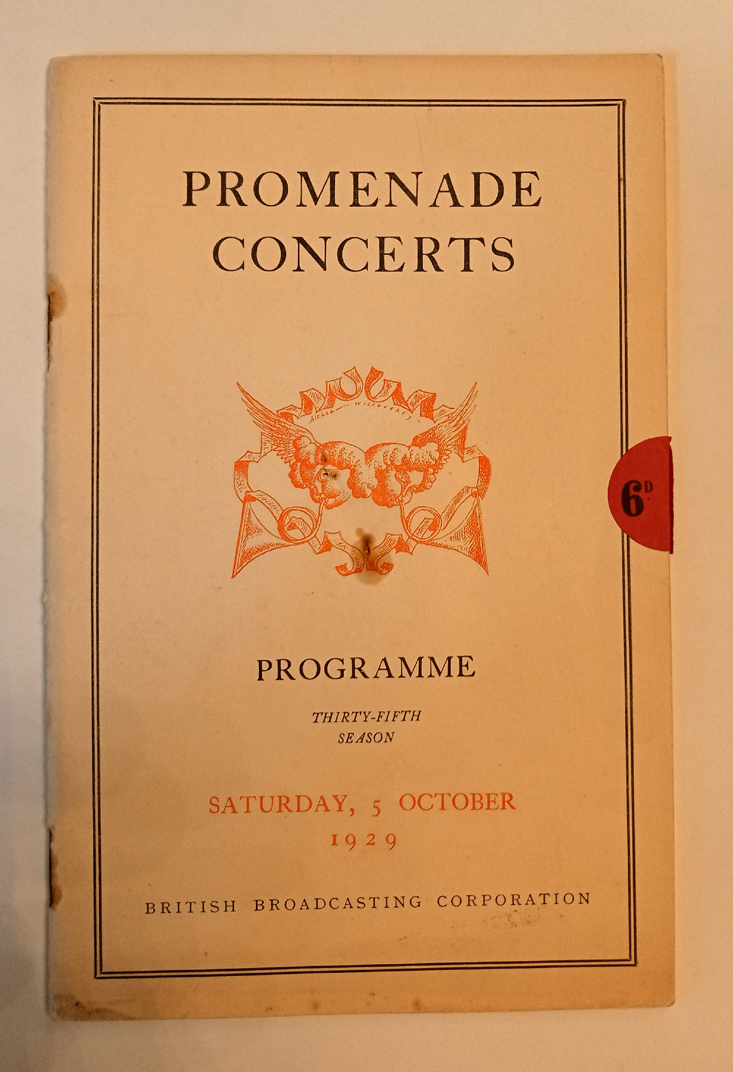Henry Wood (1869-1944) and the Promenade Concerts.